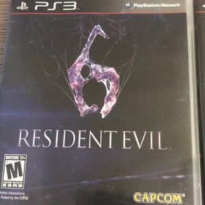 Resident Evil 2,5,6 for ps3 (all together)